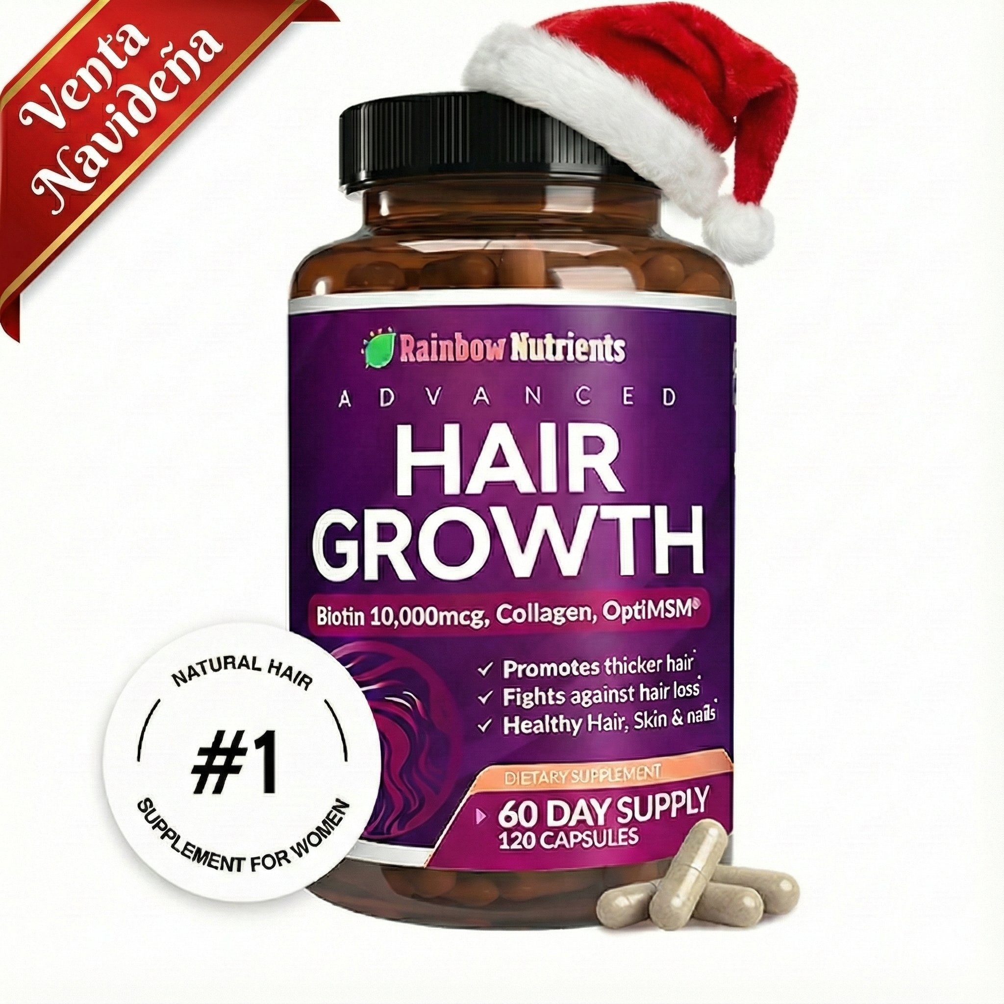 Crecimiento Avanzado del Cabello Para Mujeres