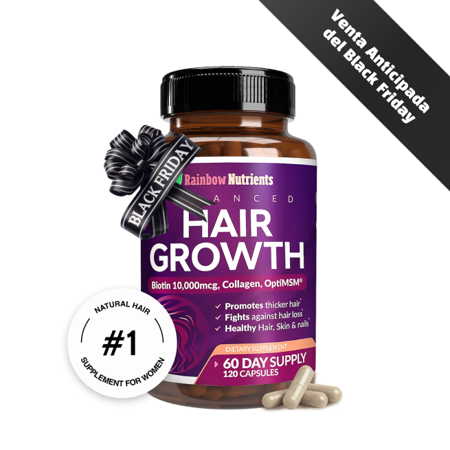 Crecimiento Avanzado del Cabello Para Mujeres