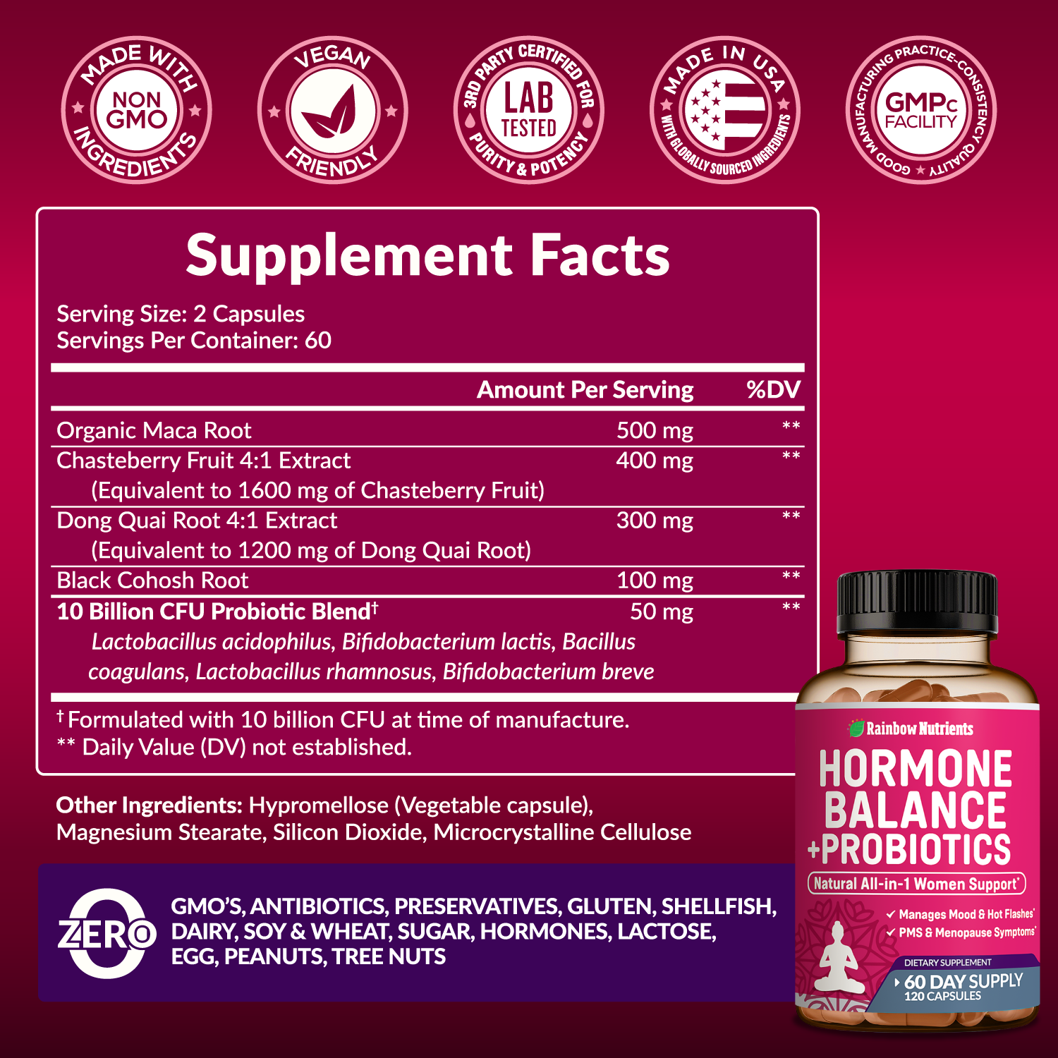 Supplement facts