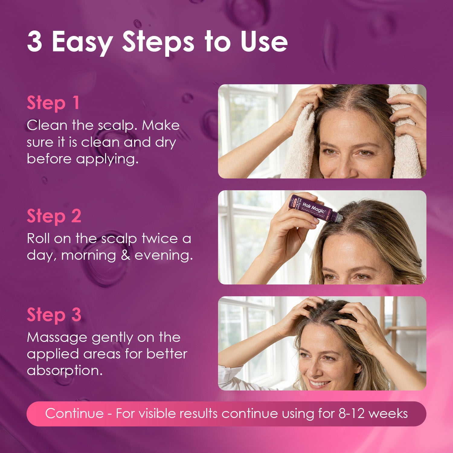 Step-by-step instructions