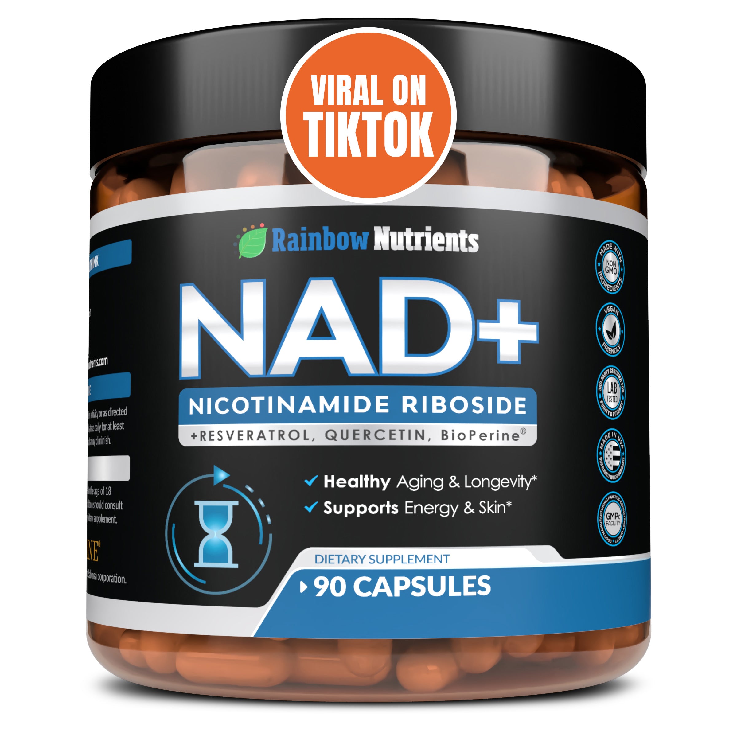 NAD+ Nicotinamide Riboside with Resveratrol