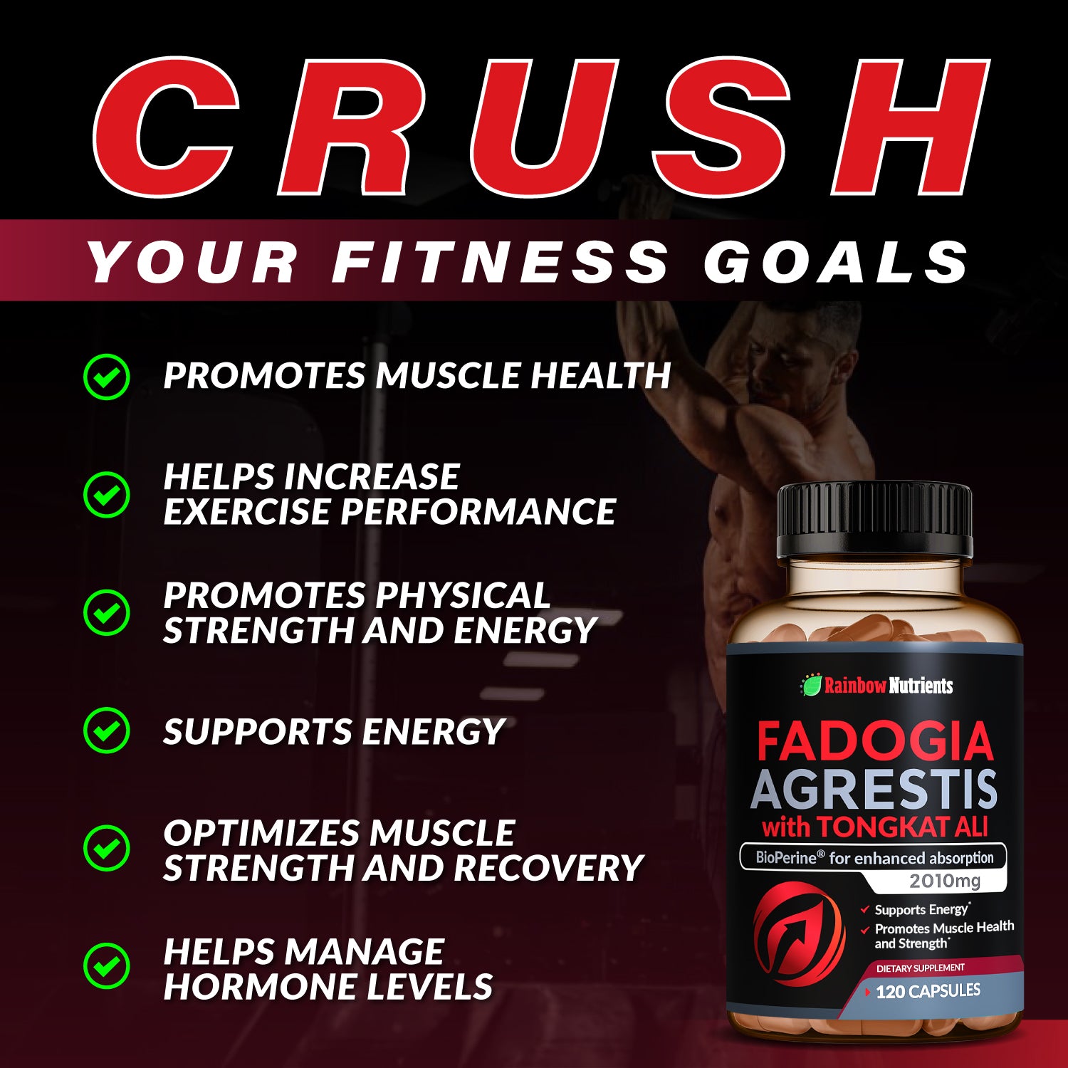 Crush your fitness goals