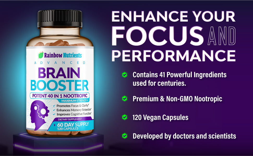 About 40-in-1 Advanced Brain Booster