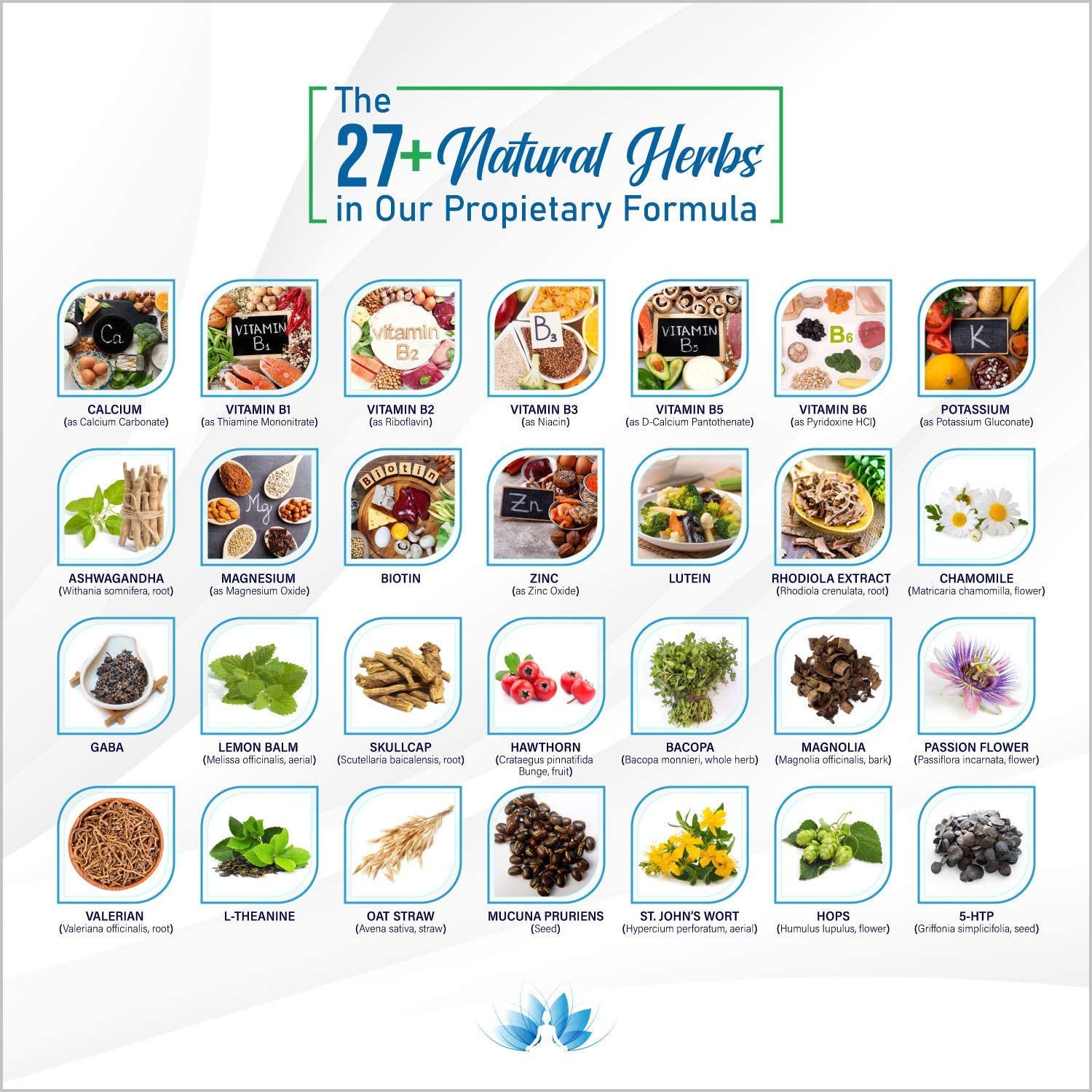 Over 27 natural herbs
